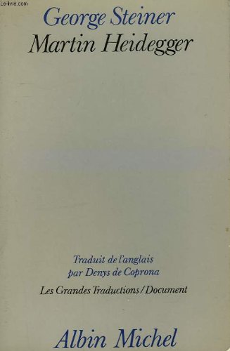 Martin Heidegger 9782226011541