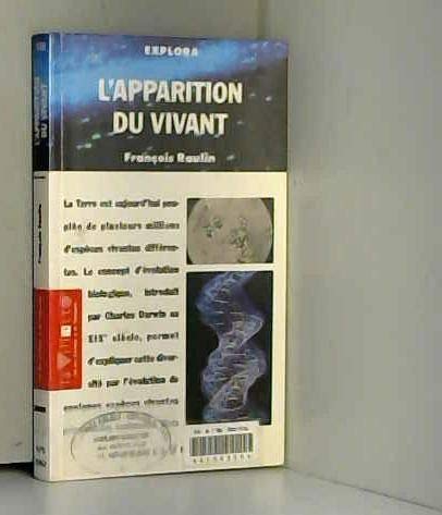 L'apparition du vivant 9782266041461