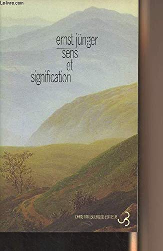 Sens et signification 9782267012835