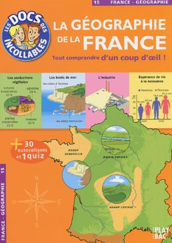 La géographie de la France 9782842036843