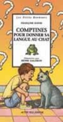 Comptines pour donner sa langue au chat 9782742719204