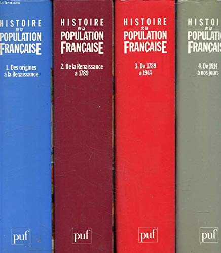 Histoire de la population française, tome 1 : Des origines à la Renaissance 9782130401094