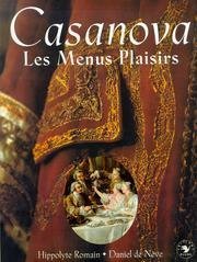 Casanova les menus plaisirs 9782841100705