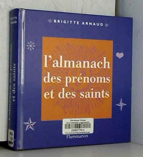 L'almanach des prénoms et des saints 9782082010993