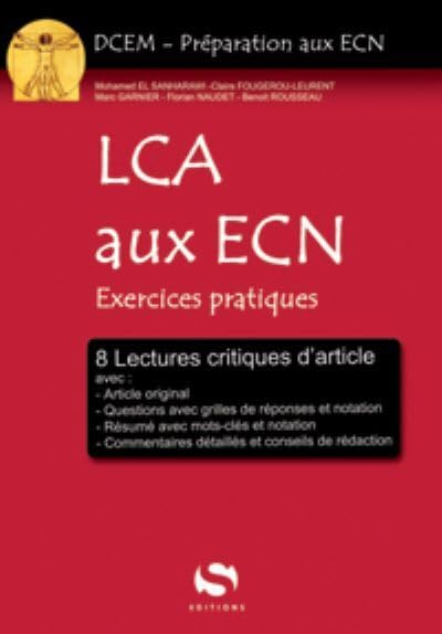 LCA aux ECN - Exercices pratiques: 8 lectures critiques d'article 9782356400444