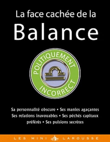 La face cachée de la balance 9782035864345