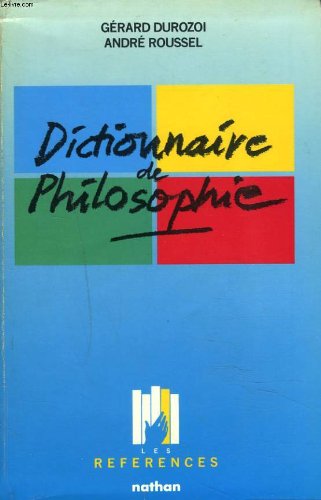 Dictionnaire de Philosophie 9782091889559