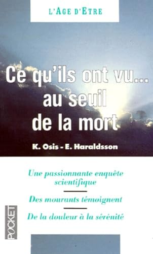 Ce qu'ils ont vu au seuil de la mort 9782266039987