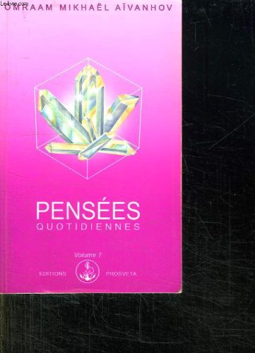 Pensées quotidiennes - 1997 9782855666358