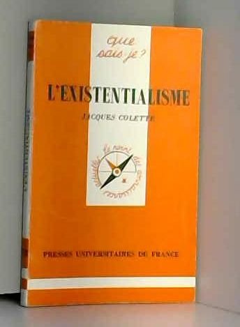 L'Existentialisme 9782130474548