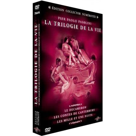 Pier Paolo Pasolini - La Trilogie de la vie : Le Décaméron + Les Contes de Canterbury + Les Mille et une nuits [Édition Collector Numérotée] 3333297866460