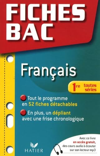 Français 1e, toutes séries 9782218935497