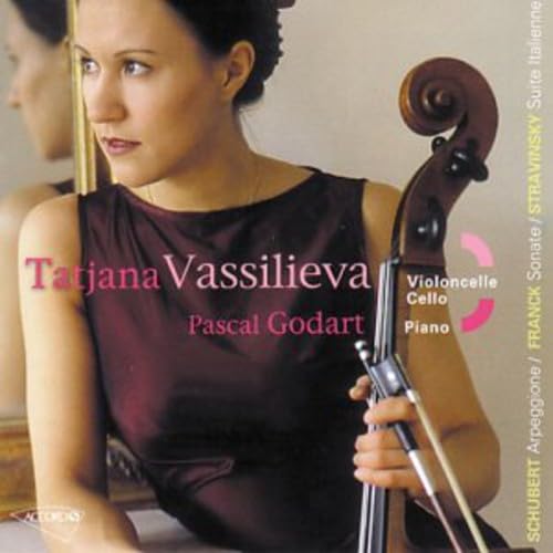 Oeuvres pour violoncelle et piano de Schubert, Franck, Stravinski 0028947612797