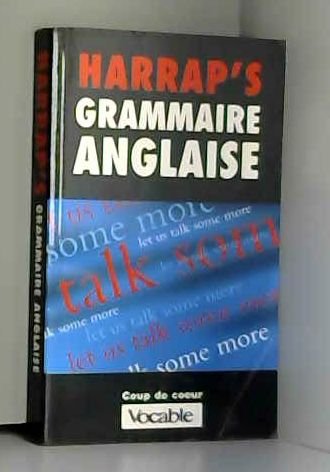 Harrap's grammaire anglaise (Coup de coeur Vocable) 9780245505003