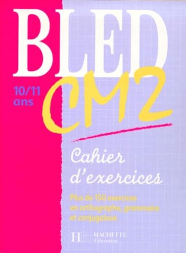 Cahier Bled, CM2 9782011678652