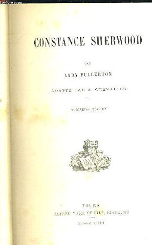 CONSTANCE SHERWOOD -3EME EDITION 