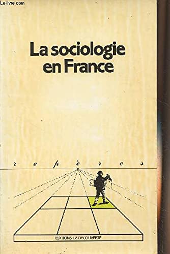 La Sociologie en France 9782707117625