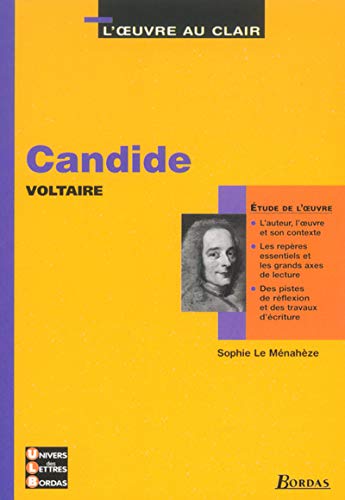 Candide - Etude de l'oeuvre 9782047303832