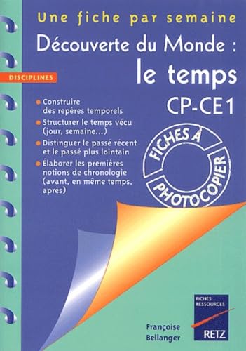 Découverte du monde : le temps CP-CE1 9782725621142