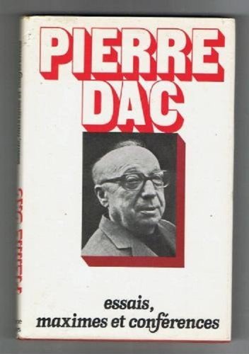 Essais, maximes et conférences. 9782724204711