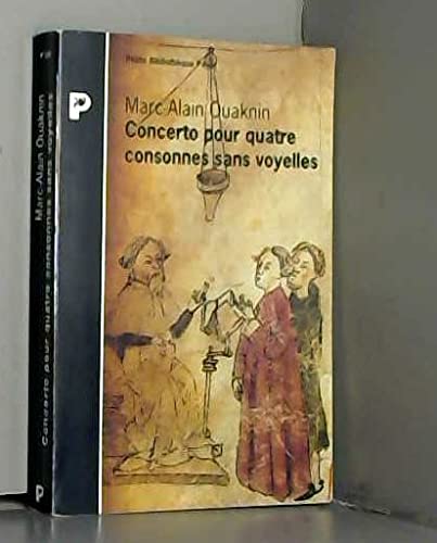 CONCERTO POUR 4 CONSONNES 9782228891387