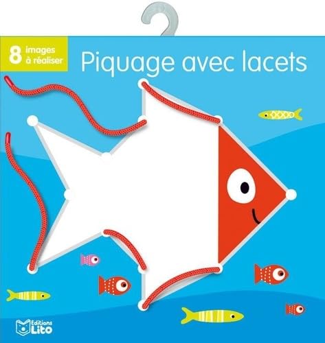 Piquage avec Lacets le Poisson - Dès 3 ans 9782244022086