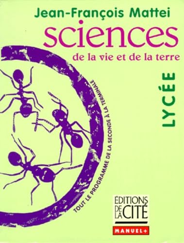 SCIENCES LYCEE (Ancienne Edition) 9782844100085