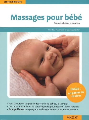 Massages pour bébé: Contact, chaleur et douceur 9782711419173