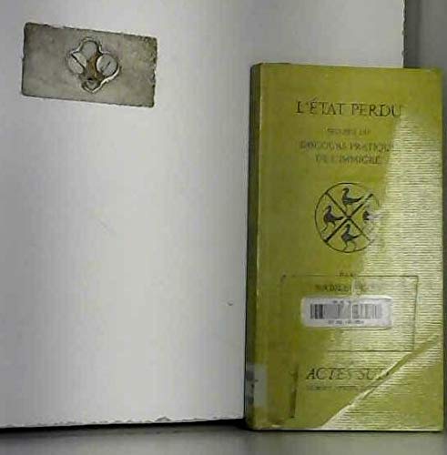 Etat perdu (l') 9782903098292