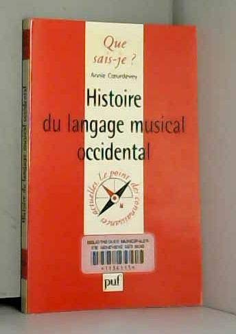 Histoire du langage musical occidental 9782130493440