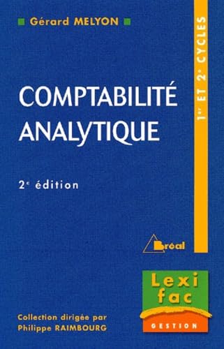 Comptabilité analytique 9782842918002