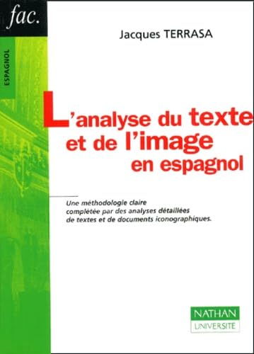 L'analyse du texte et de l'image en espagnol 9782091911571