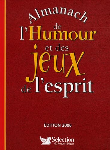 Almanach de l'Humour et des jeux de l'esprit 9782709817035