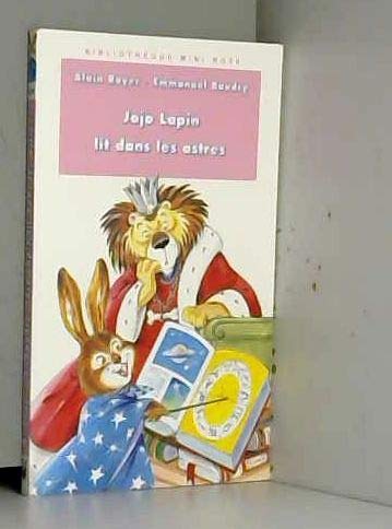 Jojo Lapin lit dans les astres 9782010194894