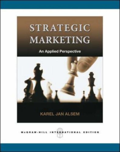 Strategic Marketing: A Practical Approach 9780071244176