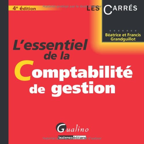 L'essentiel de la comptabilité de gestion 9782297014083