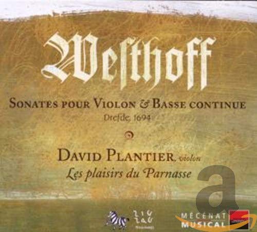 Westhoff: Sonates pour violon & basse continue 3760009290754
