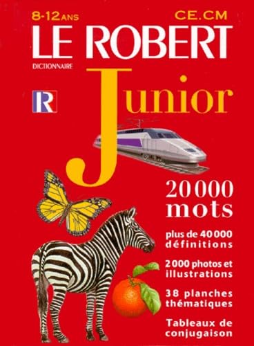 Le Robert junior illustré : Dictionnaire 8 à 12 ans - CE - CM (+ Supplément éthymologie) 9782850365973