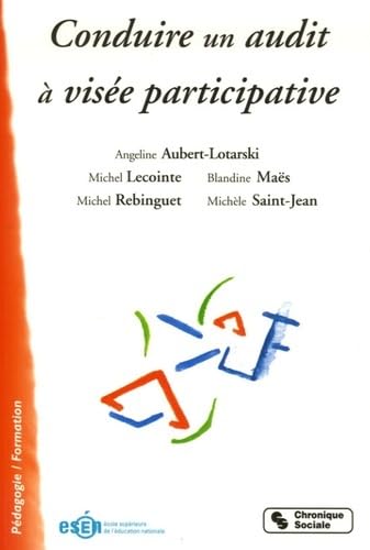 Conduire un audit à visée participative 9782850086397