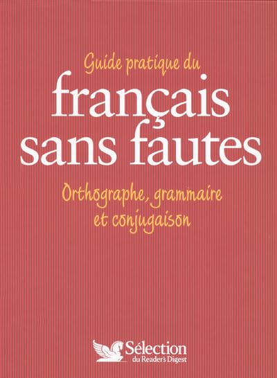 GUIDE PRAT FRANCAIS SANS FAUTE 9782709817547