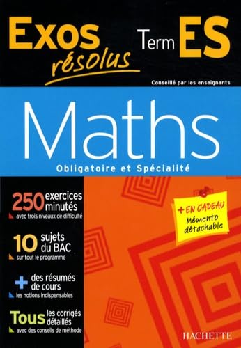 Maths Obligatoire et Spécialité Tle ES 9782011697479