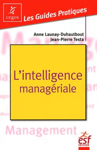 L'intelligence manageriale 9782710123064