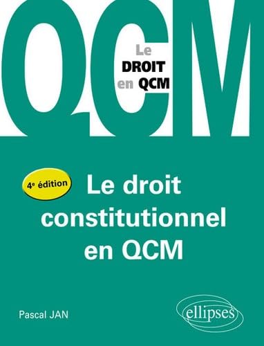 Le droit constitutionnel en QCM 9782340013384