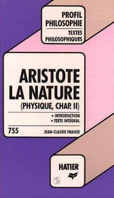 La nature: Physique, livre II 9782218026041