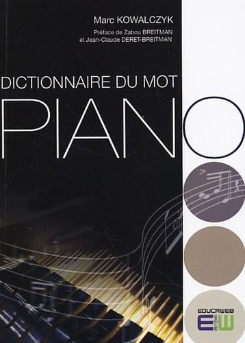 Dictionnaire du mot Piano 9782952565806