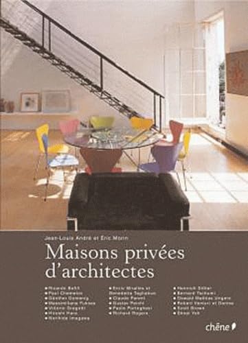 Maisons privées d'architectes 9782812301995