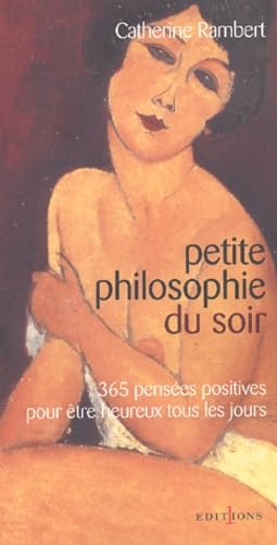 Petite philosophie du soir 9782846120746