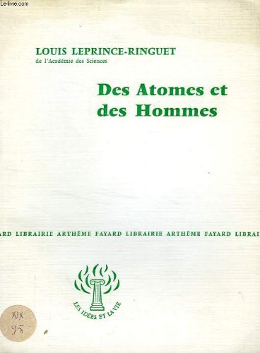 Des atomes et des hommes. 
