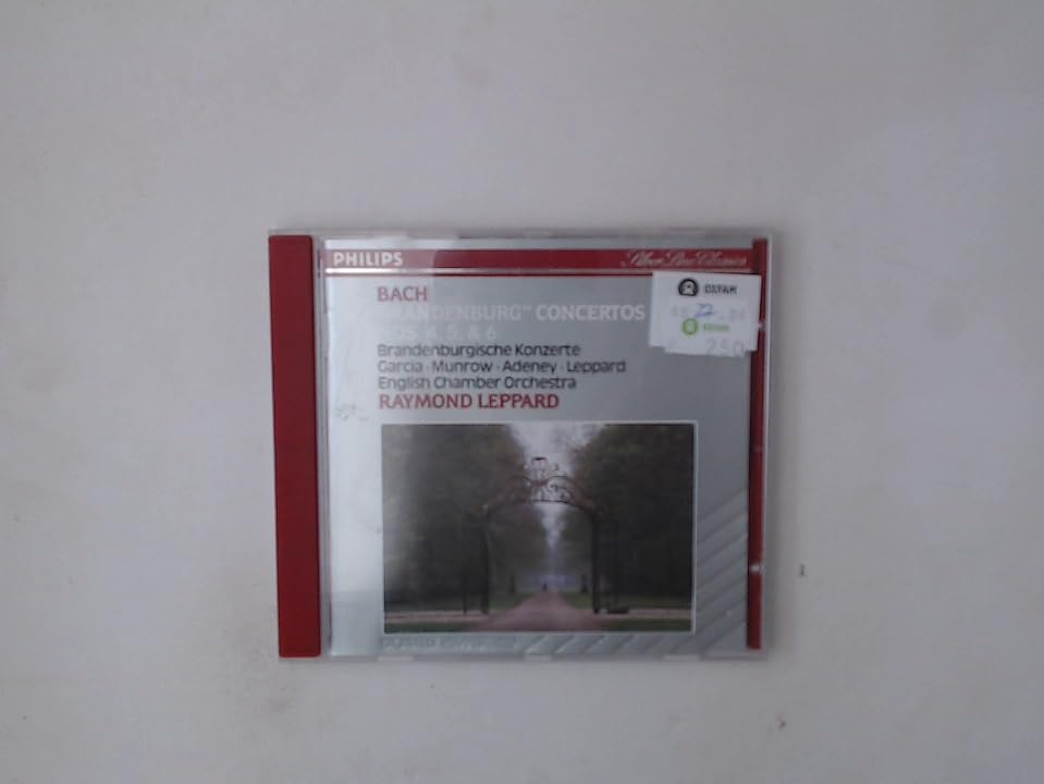 Brandenburgische Konzerte Nos. 4, 5 & 6 0028942034624