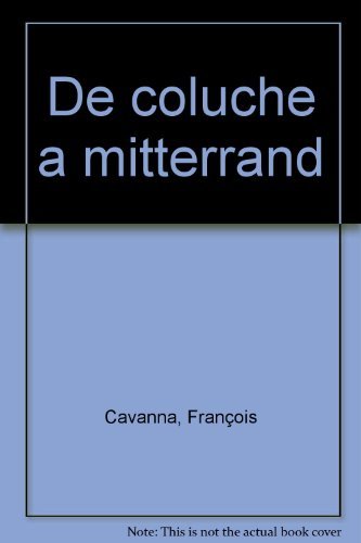 De Coluche à Mitterrand : L'intégrale de Cavanna dans Charlie Hebdo 9782253135814